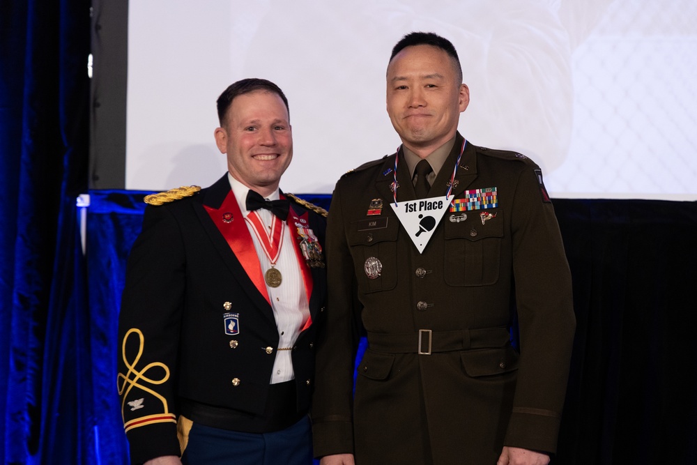 Soldiers Celebrate at Cabin Fever Dine In