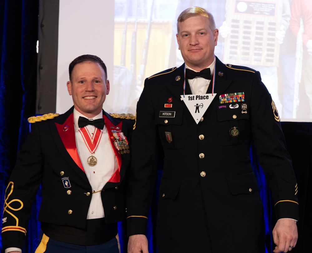 Soldiers Celebrate at Cabin Fever Dine In