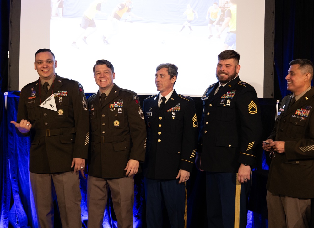 Soldiers Celebrate at Cabin Fever Dine In