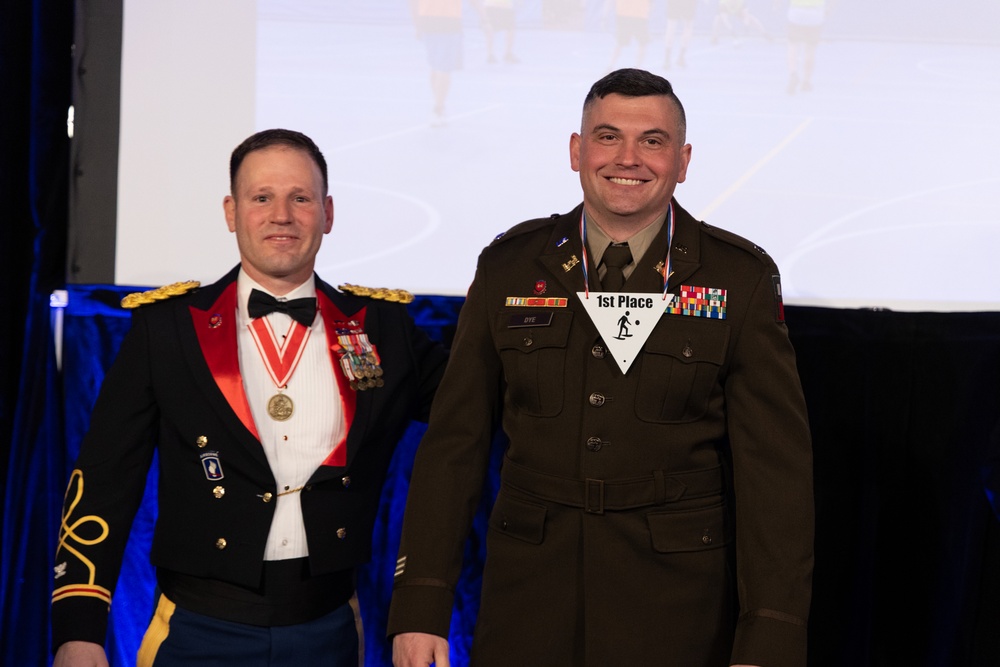 Soldiers Celebrate at Cabin Fever Dine In