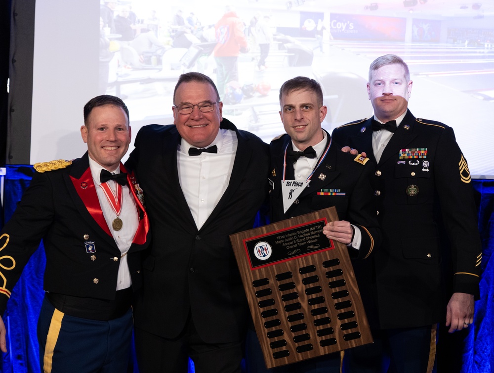Soldiers Celebrate at Cabin Fever Dine In