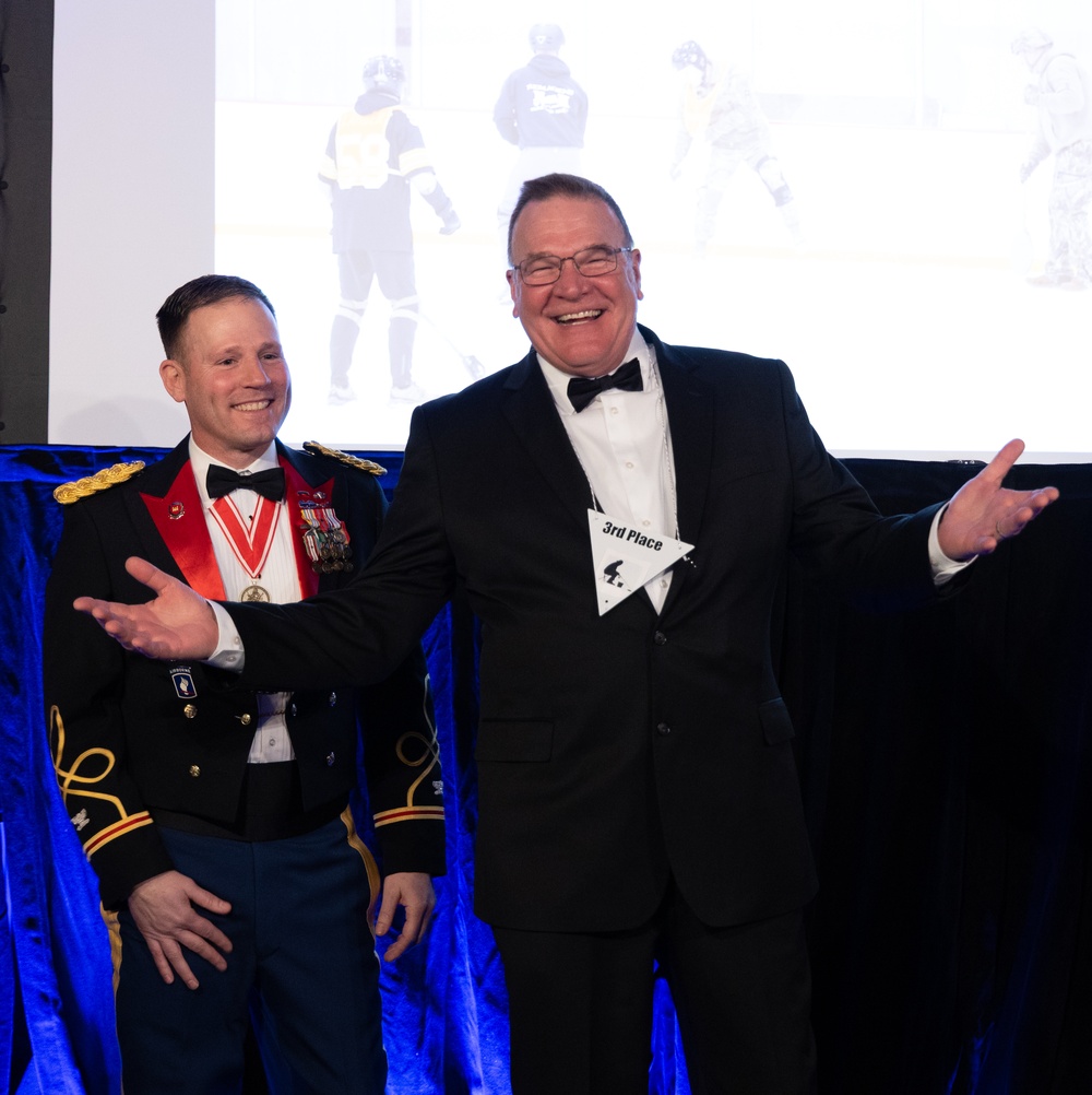 Soldiers Celebrate at Cabin Fever Dine In