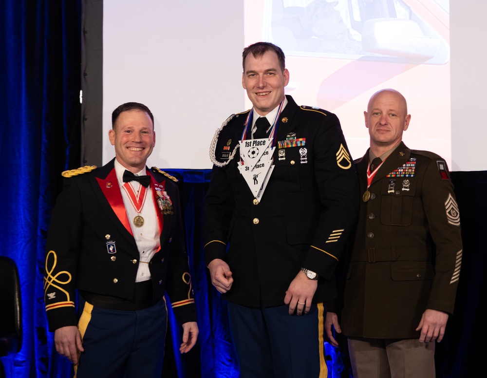 Soldiers Celebrate at Cabin Fever Dine In