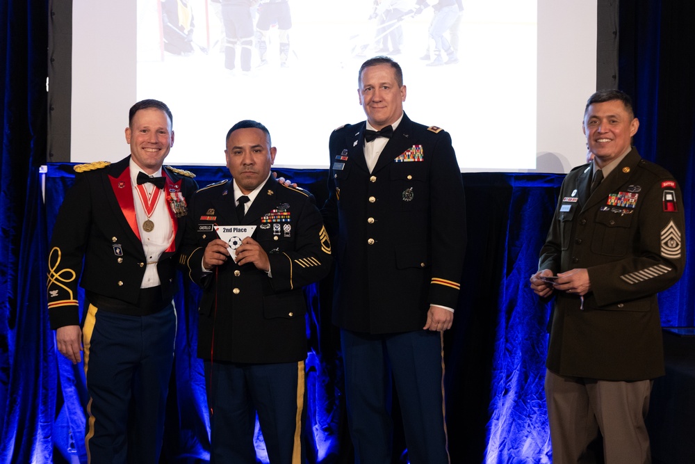 Soldiers Celebrate at Cabin Fever Dine In