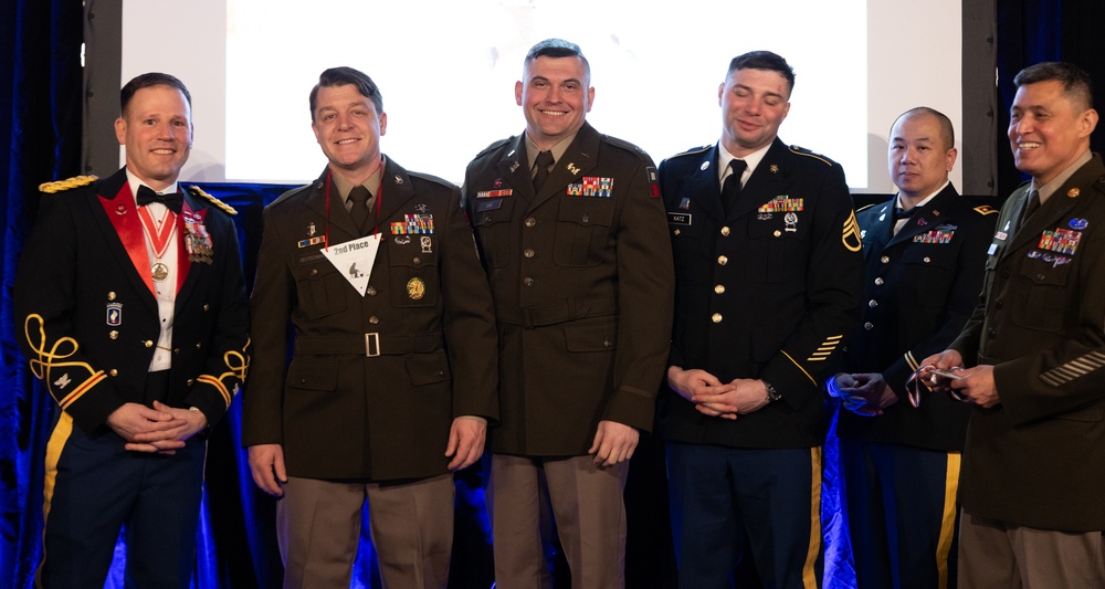 Soldiers Celebrate at Cabin Fever Dine In