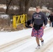 Soldier Participates in Foot Race during Cabin Fever 2025