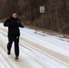 Soldier Participates in Foot Race during Cabin Fever 2025