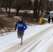 Soldier Participates in Foot Race during Cabin Fever 2025
