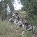 Short halt while patrolling the mountians in East Patika Province