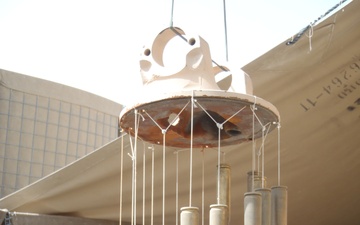 Wind chime from Forward Operating Base Orgun-E