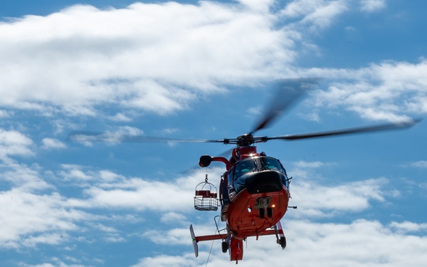 Submarine Sailors and Coast Guardsmen Complete MEDEVAC Training