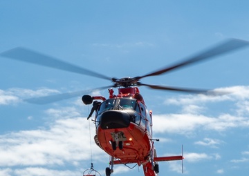 Submarine Sailors and Coast Guardsmen Complete MEDEVAC Training