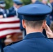 Military Funeral Honors are Conducted for U.S. Air Force Capt. Wade Holmes in Section 57