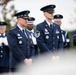Military Funeral Honors are Conducted for U.S. Air Force Capt. Wade Holmes in Section 57