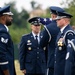 Military Funeral Honors are Conducted for U.S. Air Force Capt. Wade Holmes in Section 57