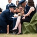 Military Funeral Honors are Conducted for U.S. Air Force Capt. Wade Holmes in Section 57
