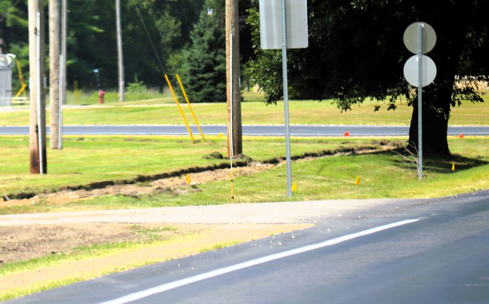 Fort McCoy grounds contractor helped kickstart sidewalk troop project work for 2025