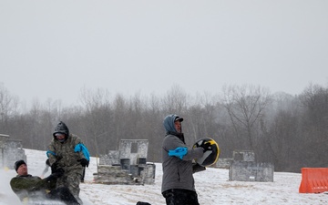 Soldiers Compete in Capture the Flag