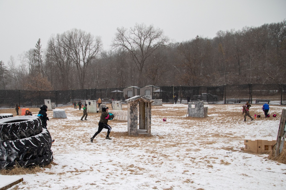 Soldiers Compete in Capture the Flag