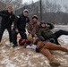 Soldiers Pose for Photo After Capture the Flag