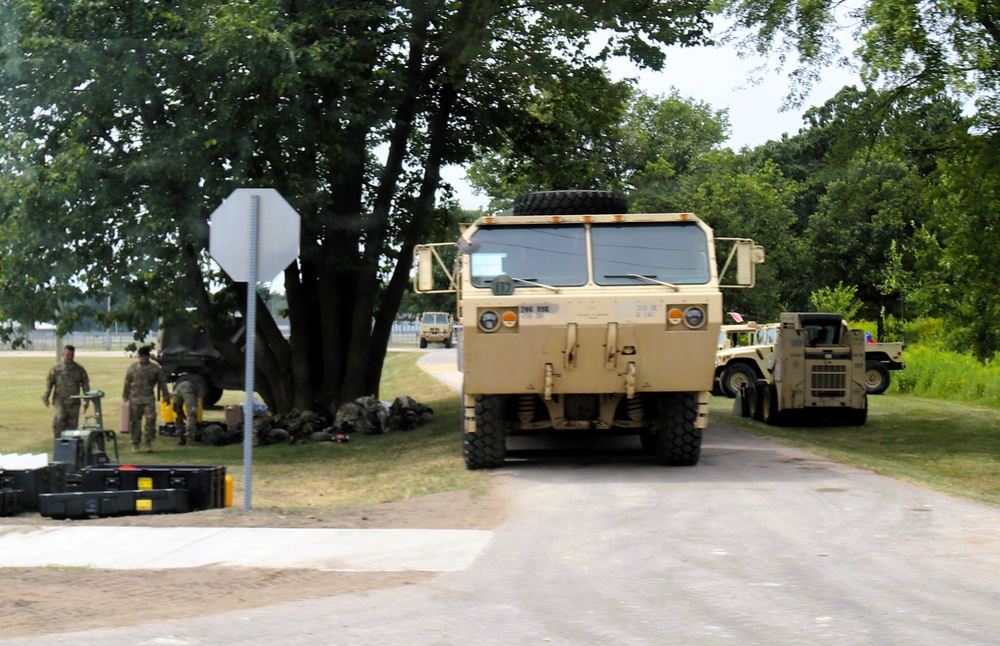 279th Engineer Utilities Detachment puts finishing touches on 2025 sidewalk troop project at Fort McCoy