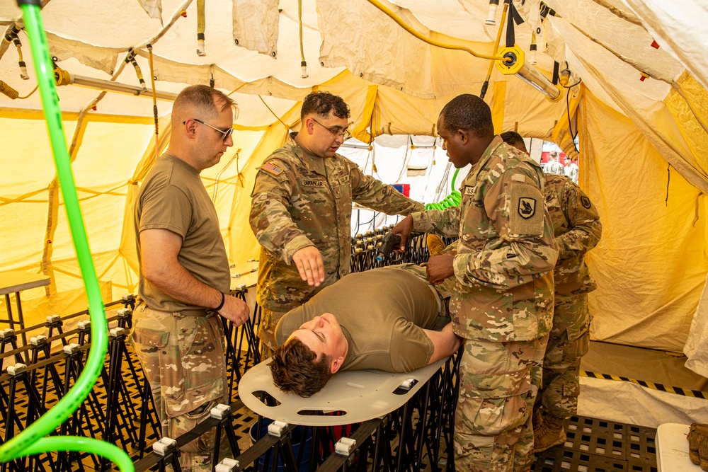 10th Homeland Response Force prepares for evaluation with collective training event