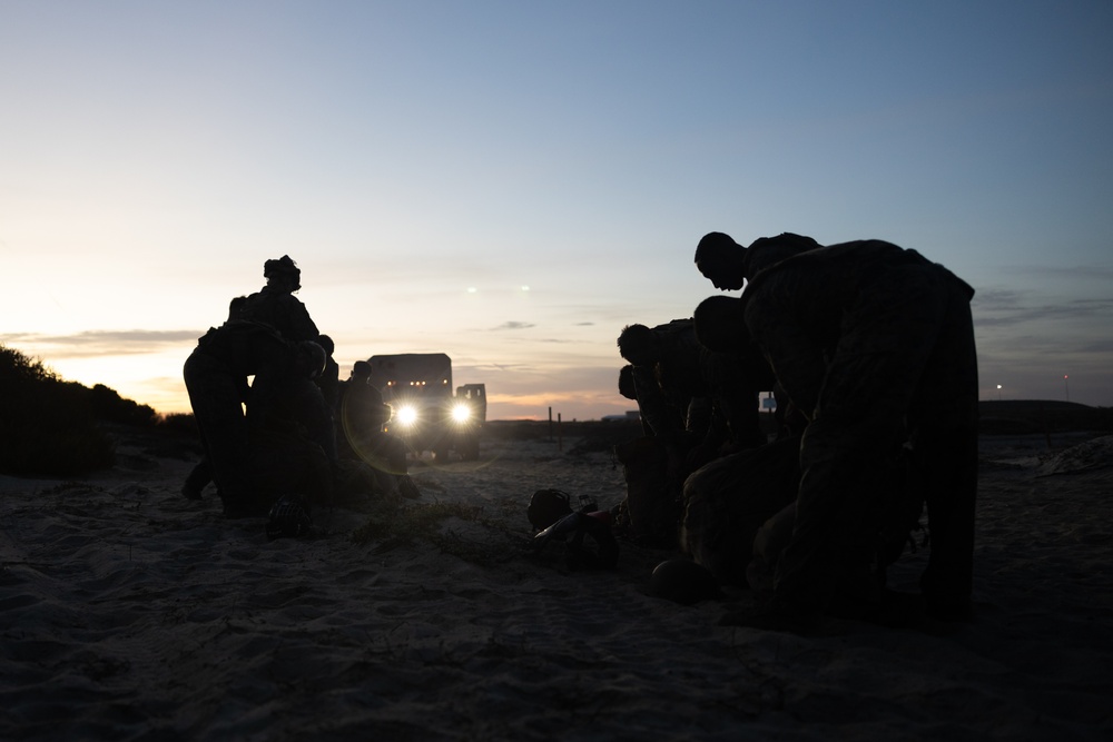 Marines with Martial Arts Instructor Course 106-25 participate in culminating event