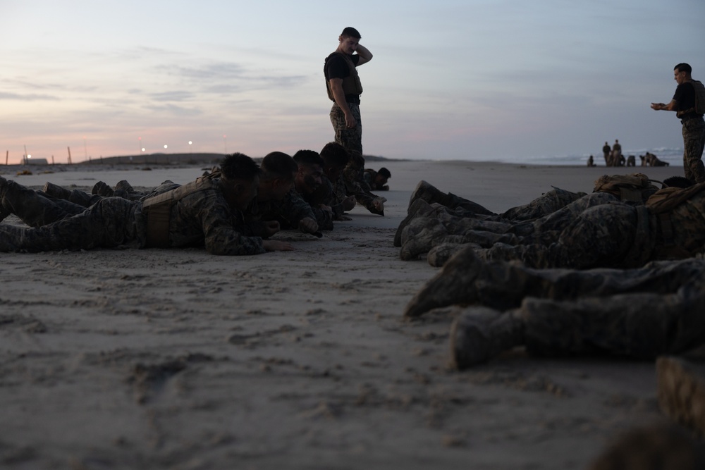 Marines with Martial Arts Instructor Course 106-25 participate in culminating event