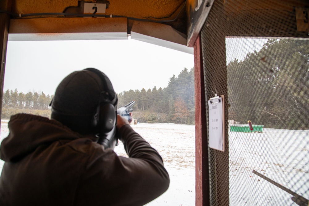 Soldiers Participate in First Annual Maj. Justin Hackett Five Stand Competition
