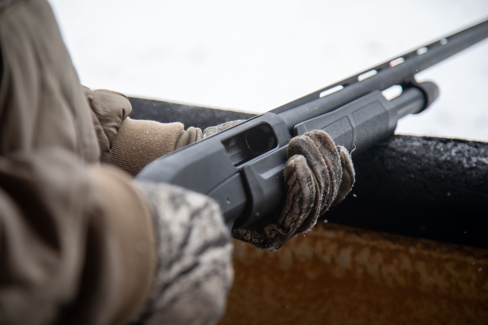 Soldiers Participate in First Annual Maj. Justin Hackett Five Stand Competition