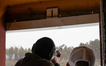 Soldiers Participate in First Annual Maj. Justin Hackett Five Stand Competition
