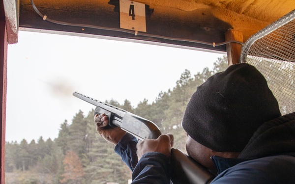 Soldiers Participate in First Annual Maj. Justin Hackett Five Stand Competition