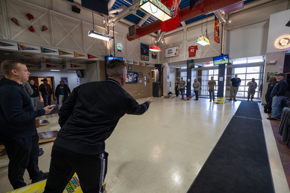 Soldiers Participate in Games During Cabin Fever 2025