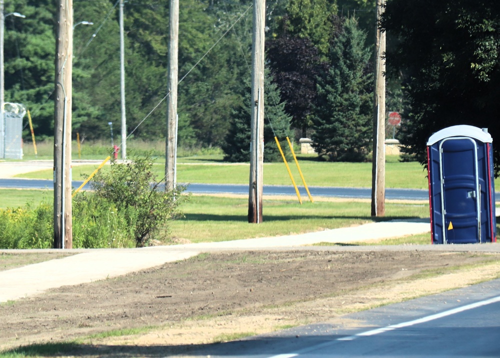 279th Engineer Utilities Detachment puts finishing touches on 2025 sidewalk troop project at Fort McCoy