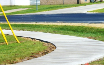 279th Engineer Utilities Detachment puts finishing touches on 2025 sidewalk troop project at Fort McCoy