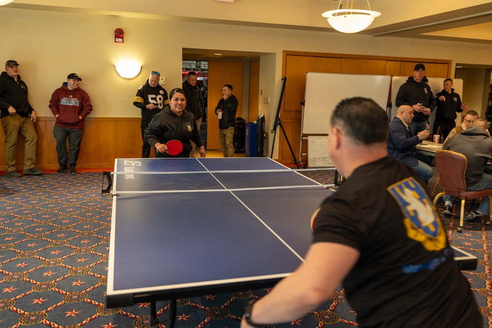 Soldiers Participate in Games During Cabin Fever 2025