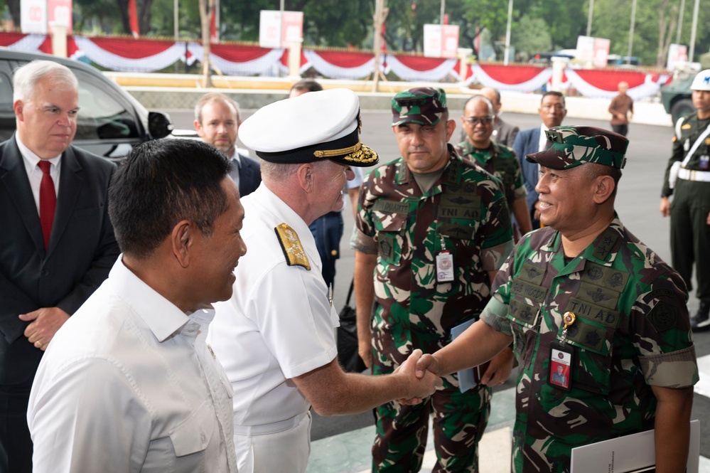 USINDOPACOM Commander engages leaders in Indonesia; commences Super Garuda Shield 2025