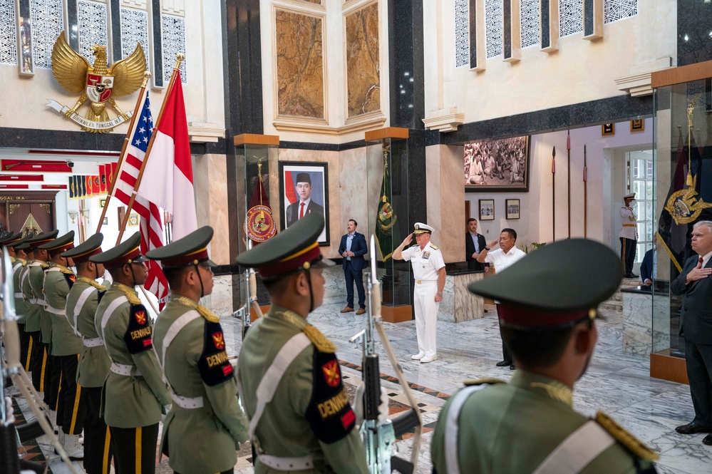 USINDOPACOM Commander engages leaders in Indonesia; commences Super Garuda Shield 2025
