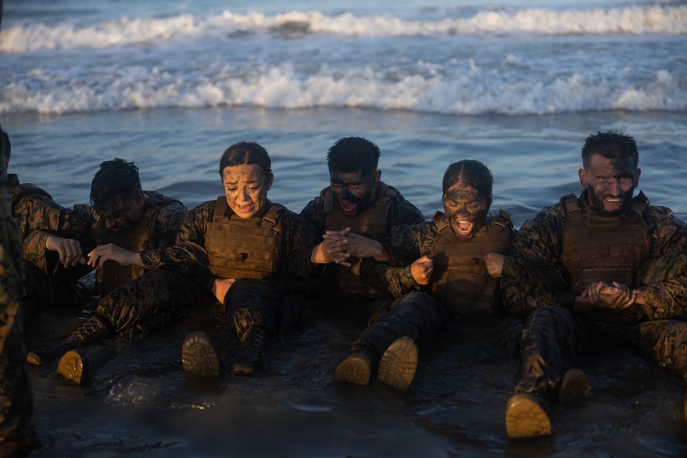 Marines with Martial Arts Instructor Course 106-25 participate in culminating event