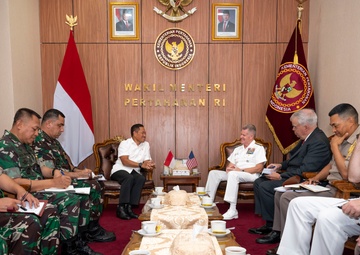 USINDOPACOM Commander engages leaders in Indonesia, commences Super Garuda Shield 2025