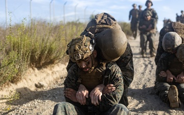 Marines with Martial Arts Instructor Course 106-25 participate in culminating event