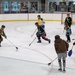 Soldiers Compete in Broomball