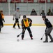 Soldiers Compete in Broomball