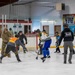 Soldiers Compete in Broomball