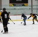 Soldiers Compete in Broomball