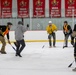 Soldiers Compete in Broomball