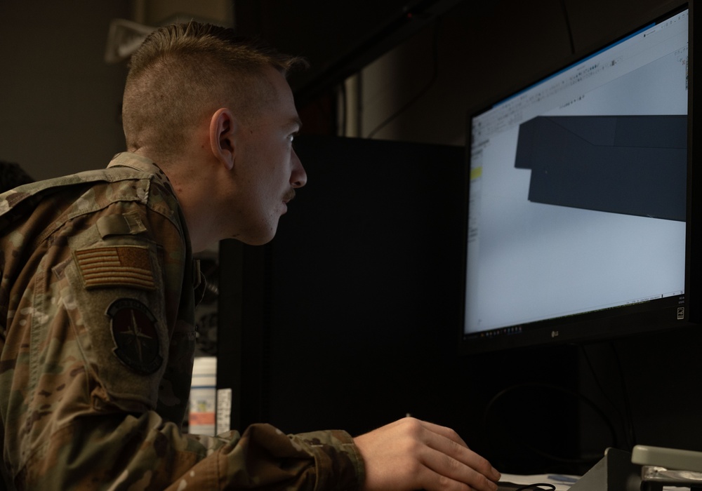 305th MXS manufactures aircraft component, keeps KC46A flying
