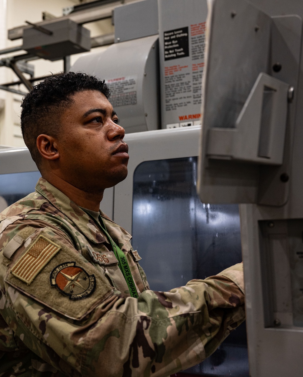 305th MXS manufactures aircraft component, keeps KC46A flying