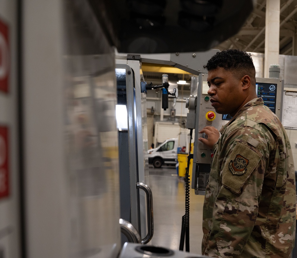 305th MXS manufactures aircraft component, keeps KC46A flying