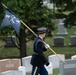 Full Military Funeral Honors with Escort are Conducted for U.S. Army Maj. Jan Nilsson in Section 30
